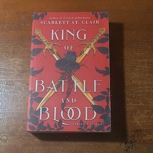 King of Battle and Blood Book by Scarlett St. Clair